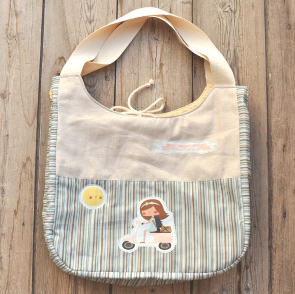 TELA IMPRESA KIT BOLSO SUMMER TIME
